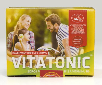 VITATONIC vitamínový dávkovaný nápoj  600 g / 60 ks x 10 g / 2 měsíce