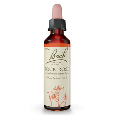 ROCK ROSE  (Devaterník penízkovitý) 20 ml - Bachovy esence