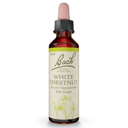 WHITE CHESTNUT (Bílý kaštan) 20 ml - Bachovy esence