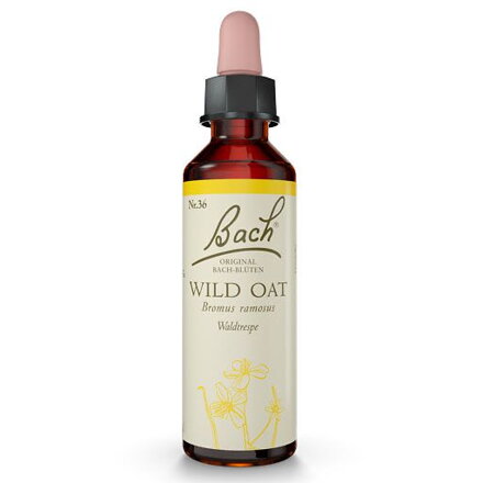 WILD OAT (Sveřep větevnatý) 20 ml - Bachovy esence