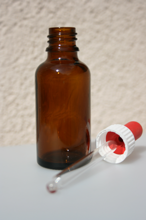 Lahvička s kapátkem 30 ml - Bachovy esence