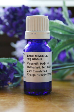 MIMULUS Globuli 10 g - Bachovy esence