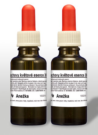 Namíchaná směs esencí 60 ml (2 kusy) - Bachovy květové esence