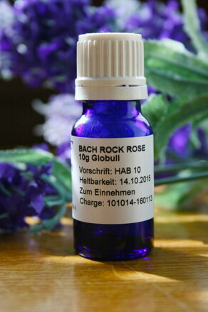 ROCK ROSE Globuli 10 g - Bachovy esence