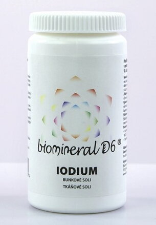 IODIUM  minerální buněčné soli 180 ks / 90 g