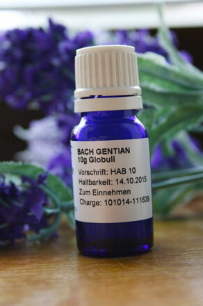 GENTIAN Globuli 10 g - Bachovy esence