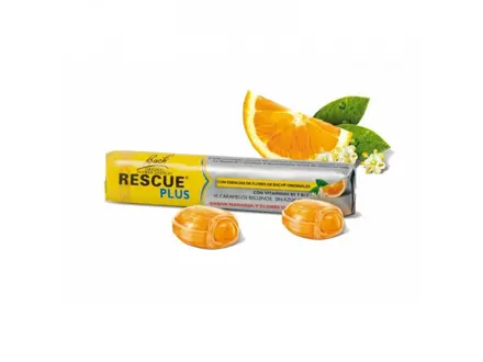 Krizové bonbony RESCUE REMEDY ORANGE 42g - Bachovy esence