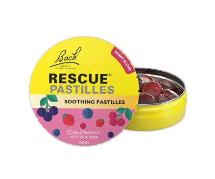 Pastilky RESCUE REMEDY LESNÍ OVOCE 50 g  - Bachovy esence - AKCE!!!