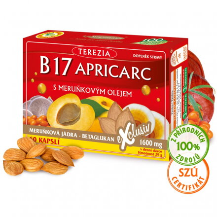 VITAMIN B 17 APRICARC 60 kapslí