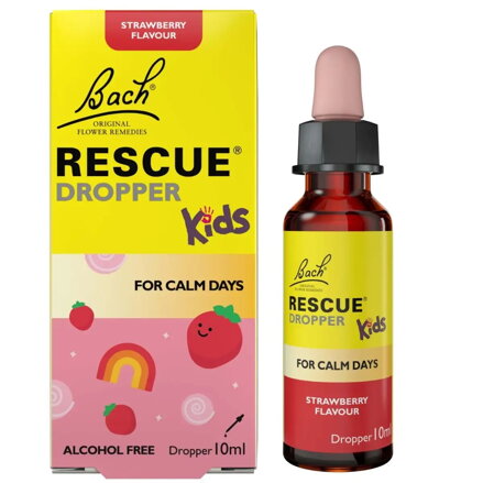 Bach Krizová esence RESCUE REMEDY pro děti 10 ml - jahoda