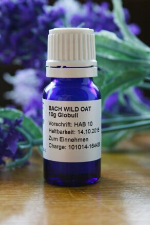 WILD OAT Globuli 10 g - Bachovy esence