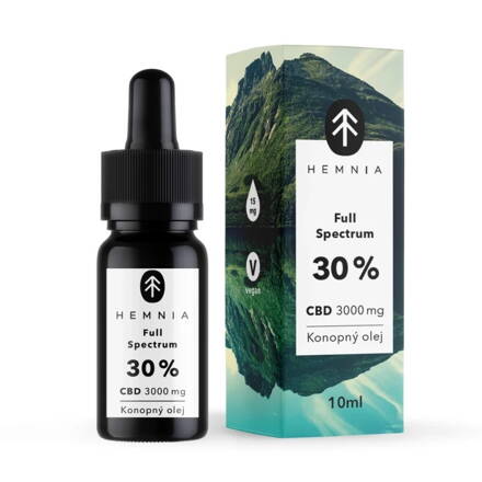 CBD KONOPNÝ OLEJ 30% FULL SPECTRUM 10 ml
