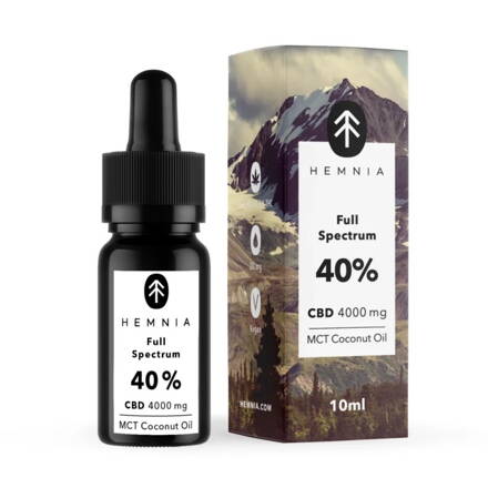 CBD KOKOSOVÝ OLEJ 40% FULL SPECTRUM 10 ml