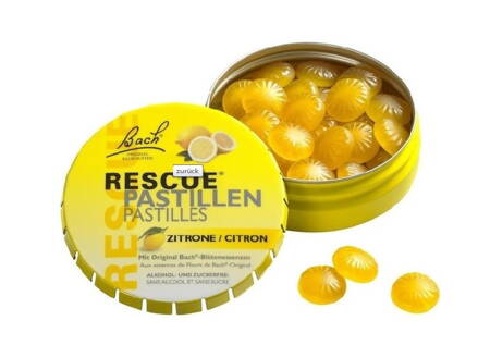 Pastilky RESCUE REMEDY Citron 50 g - Bachovy esence