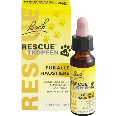 Bach Krizová esence RESCUE REMEDY PRO VŠECHNA DOMÁCÍ ZVÍŘATA 10 ml 