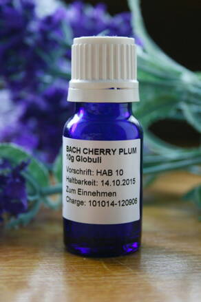 CHERRY PLUM Globuli 10 g - Bachovy esence