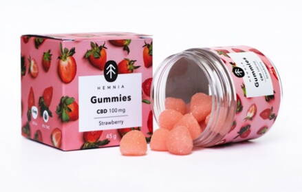 CBD GUMMIES jahůdky 45 g