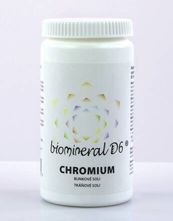 CHROMIUM minerální buněčné soli 180 tablet / 90 g