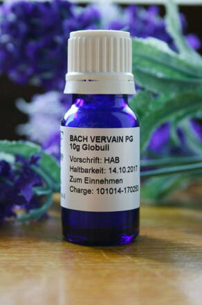 VERVAIN Globuli 10 g - Bachovy esence